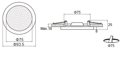 size SUL-DLN0308A